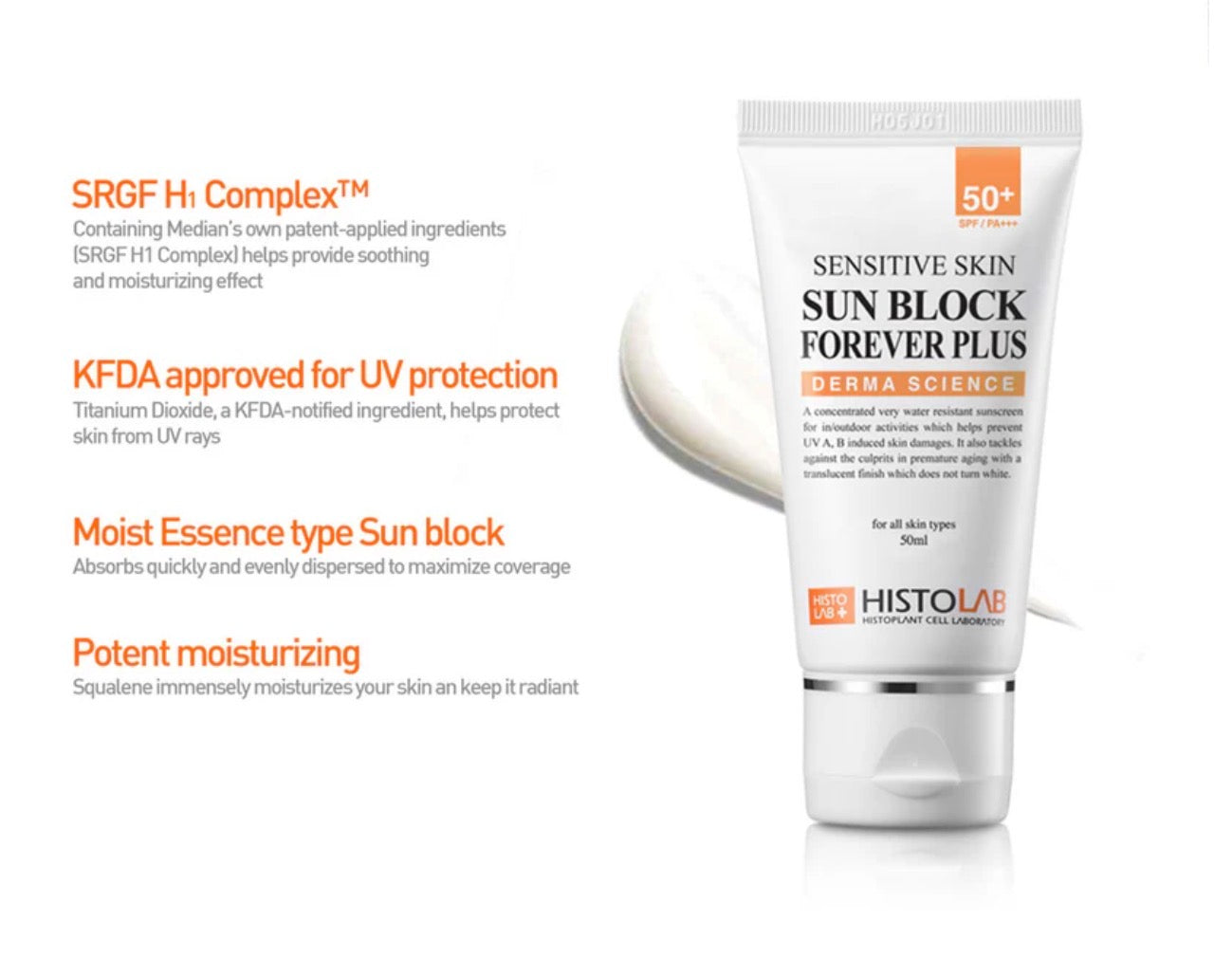 Sensitive Skin Sun Block Forever Plus