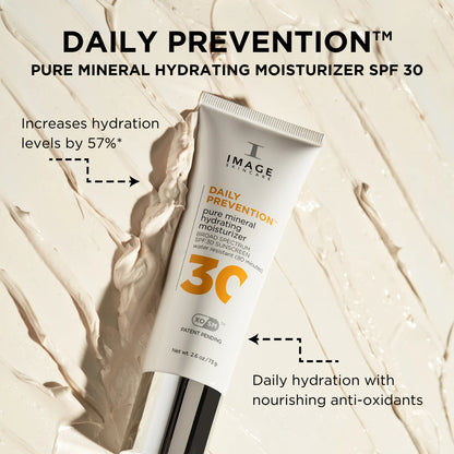 DAILY PREVENTION Pure Mineral Hydrating Moisturizer SPF 30 2.6oz