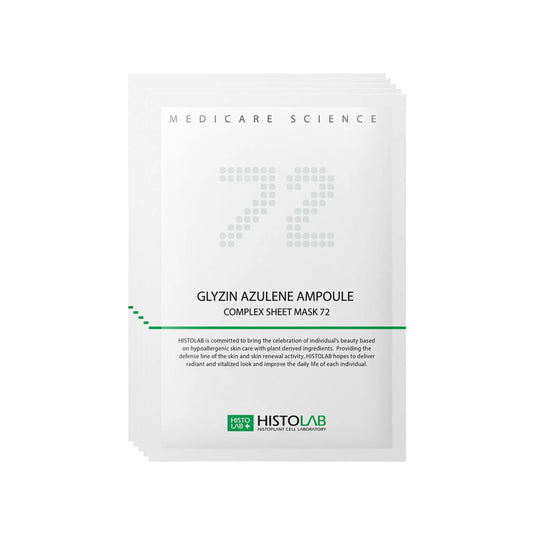 Glyzin Azulene Ampoule Complex Sheet Mask 72 - 5 Masks